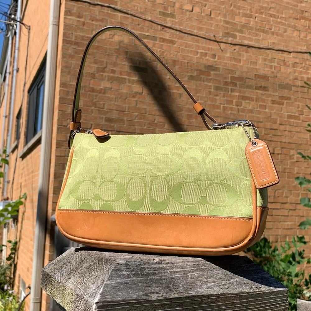 Rare coach demi hampton monogram bag